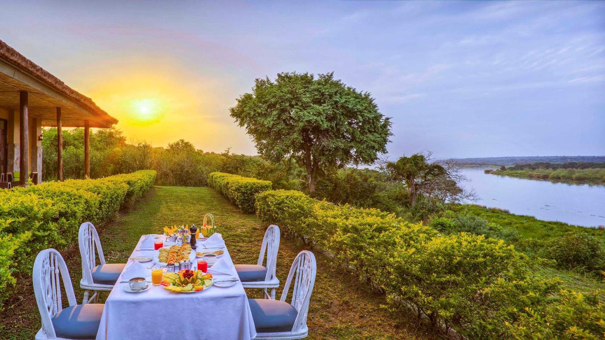 Paraa Safari Lodge Exteriér fotografie
